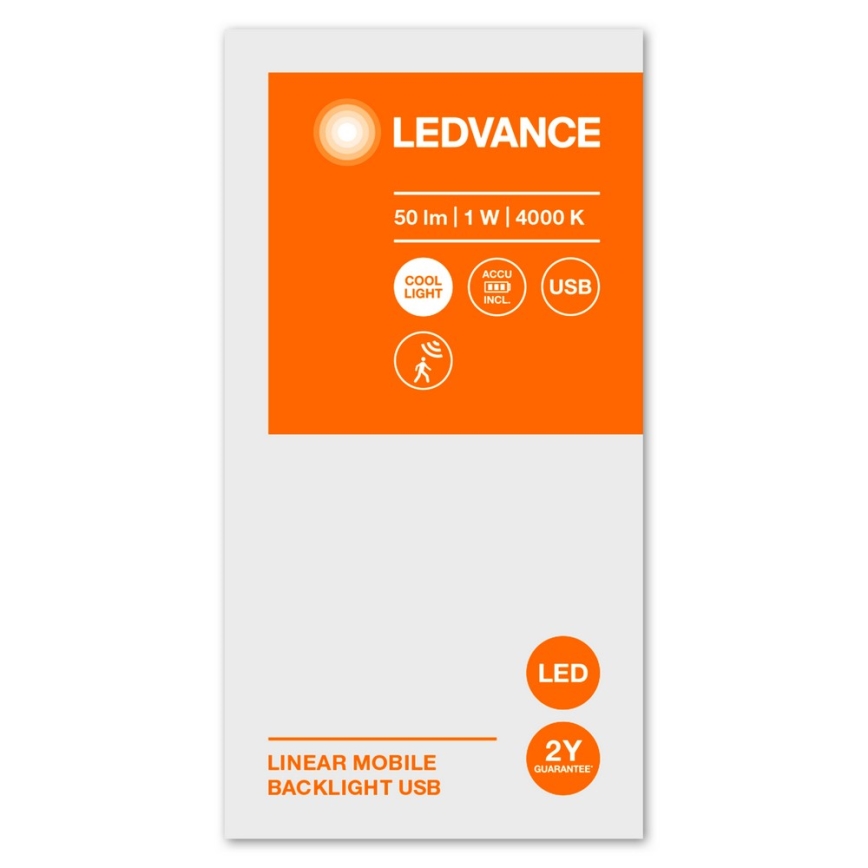 Ledvance - LED Лампа для підсвітки стільниці з датчиком MOBILE LED/1W/5V 20 см