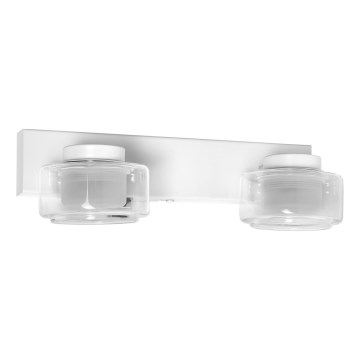 Ledvance - LED Настінний світильник для ванної кімнати ORBIS FLAME 2xLED/5,5W/230V 3000/4000K IP44 білий