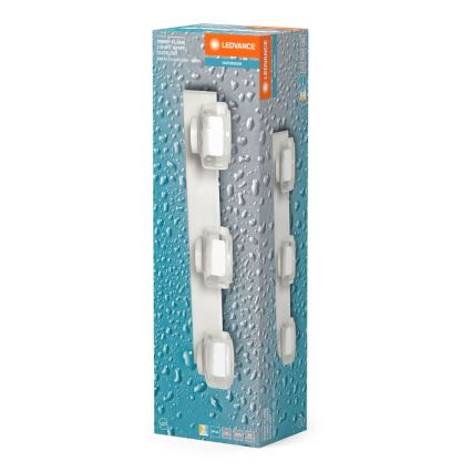 Ledvance - LED Настінний світильник для ванної кімнати ORBIS FLAME 3xLED/5,5W/230V 3000/4000K IP44 білий