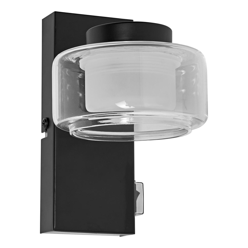 Ledvance - LED Настінний світильник для ванної кімнати ORBIS FLAME LED/5,5W/230V 3000/4000K IP44 чорний