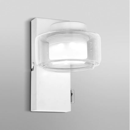 Ledvance - LED Настінний світильник для ванної кімнати ORBIS FLAME LED/5,5W/230V 3000/4000K IP44 білий