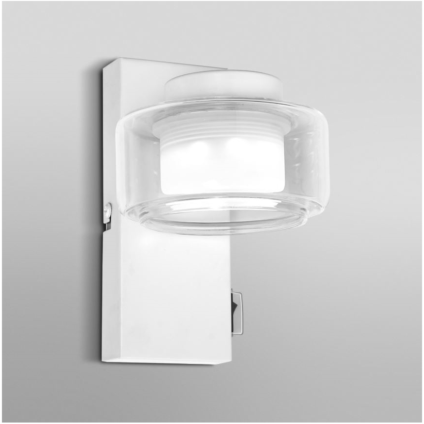 Ledvance - LED Настінний світильник для ванної кімнати ORBIS FLAME LED/5,5W/230V 3000/4000K IP44 білий
