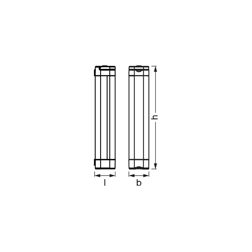Ledvance - LED Навігаційний світильник з регулюванням яскравості LINEAR LED/6,9W/5V 2200 mAh IP54