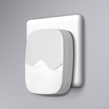 Ledvance - LED Нічник в розетку з датчиком LUNETTA LED/0,5W/230V 3000K