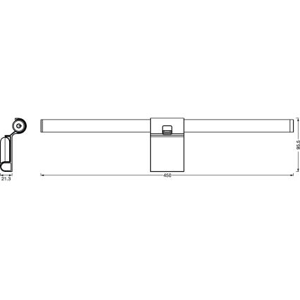 Ledvance - LED Освітлення монітору з регулюванням яскравості SUN@HOME LED/2,5W/5V 2200-5000K CRI 95 Wi-Fi