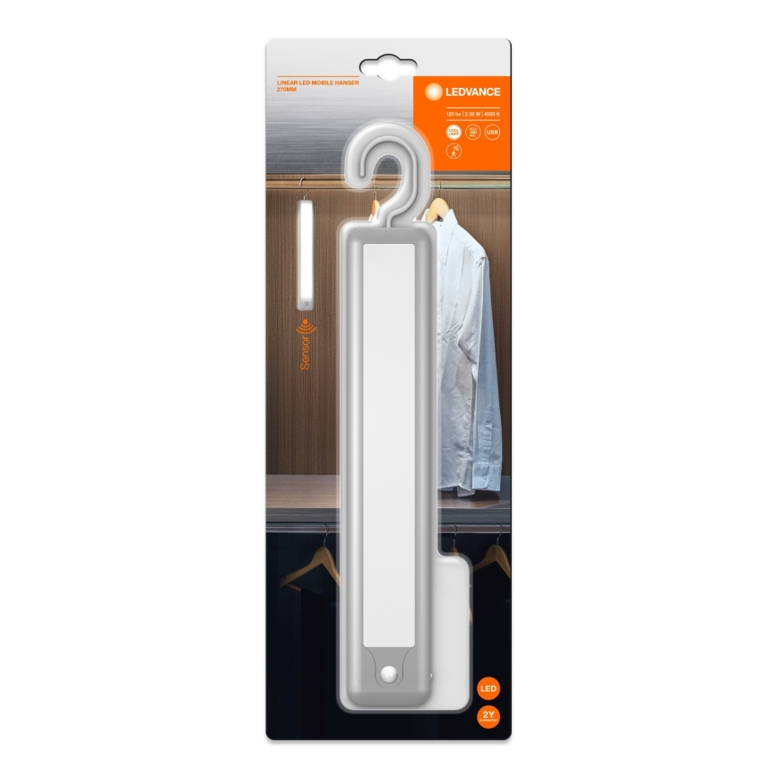 Ledvance - Підвісний орієнтирний світильник з сенсором MOBILE LED/2,35W/5V 1000 mAh