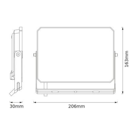 Ledvance - LED-прожектор FLOODLIGHT LED/50 Вт/230 В 4000 К IP65