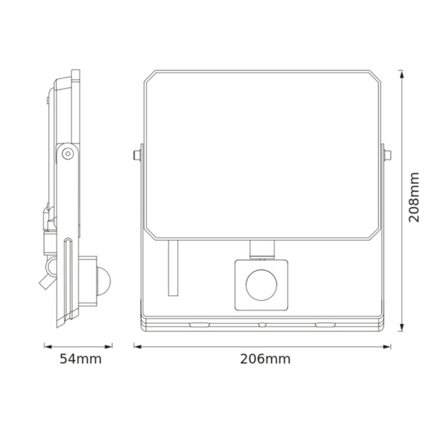 Ledvance - LED-прожектор с датчиком движения и сумерек FLOODLIGHT LED/50Вт/230В 3000K IP65