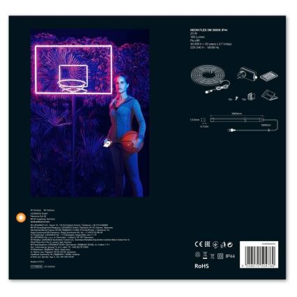 Ledvance - LED RGB Димерна зовнішня стрічка FLEX 5м LED/23W/230V IP44 + дистанційне управління