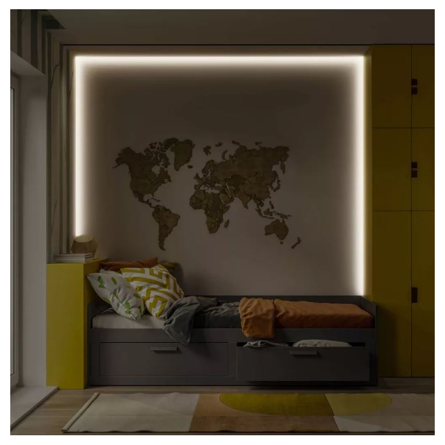 Ledvance - LED RGB Стрічка з регулюванням яскравості FLEX AUDIO 5м LED/20W/230V + пульт дистанційного керування