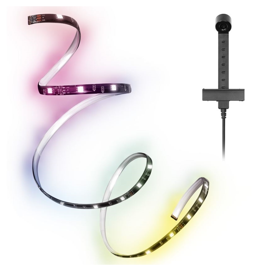 Ledvance - LED RGB Стрічка для телевізора з регулюванням яскравості з датчиком FLEX AUDIO 2м LED/1,8W/5V