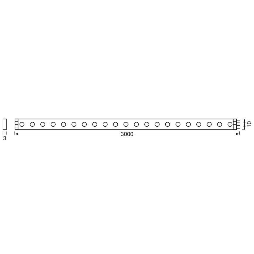 Ledvance - LED RGB Стрічка з регулюванням яскравості FLEX AUDIO 3м LED/12,5W/230V + пульт дистанційного керування