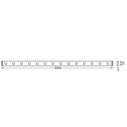 Ledvance - LED RGB Стрічка з регулюванням яскравості SMART+ MAGIC FLEX 3м LED/15,5W/230V Wi-Fi + пульт дистанційного керування