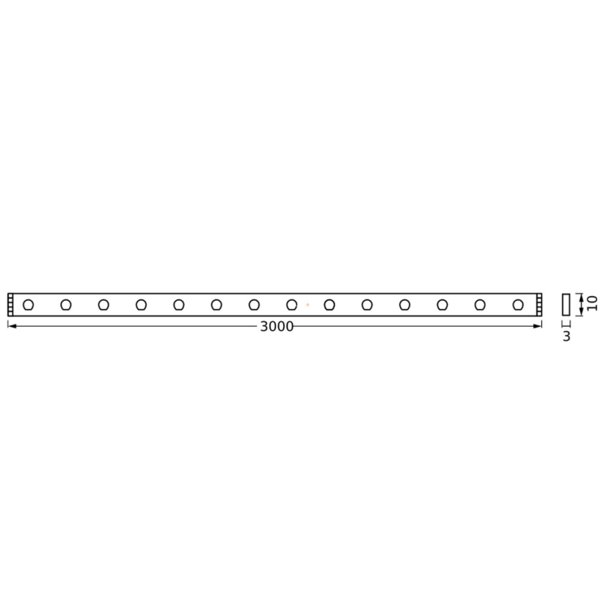 Ledvance - LED RGB Стрічка з регулюванням яскравості SMART+ MAGIC FLEX 3м LED/15,5W/230V Wi-Fi + пульт дистанційного керування