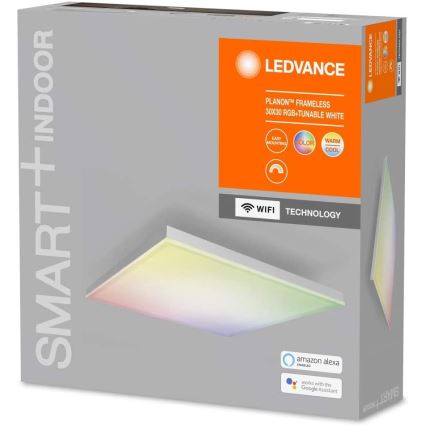 Ledvance - LED RGB+TW Стельовий світильник з регулюванням яскравості SMART+ FRAMELESS LED/20W/230V 3000K-6500K Wi-Fi