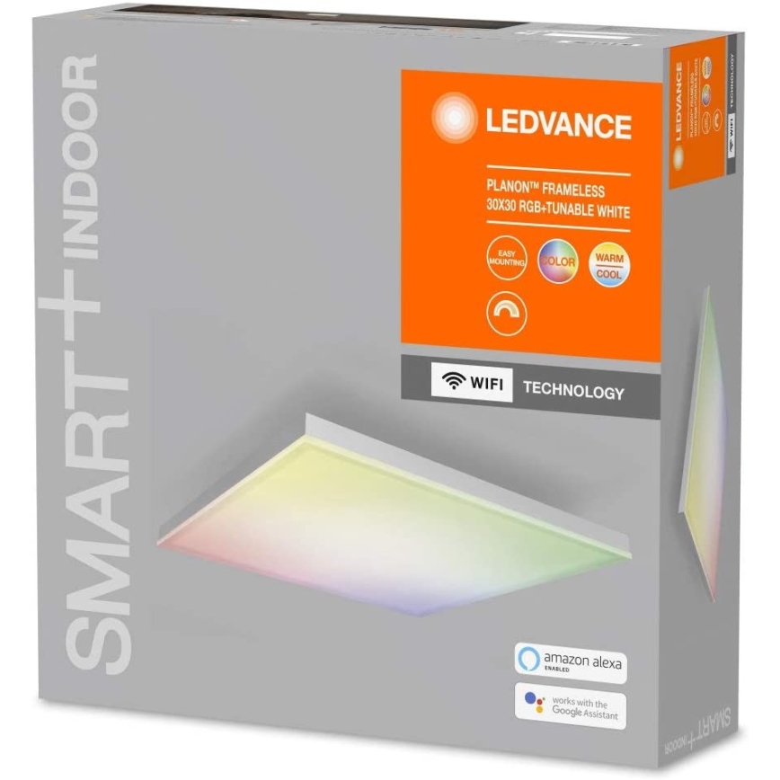 Ledvance - LED RGB+TW Стельовий світильник з регулюванням яскравості SMART+ FRAMELESS LED/20W/230V 3000K-6500K Wi-Fi