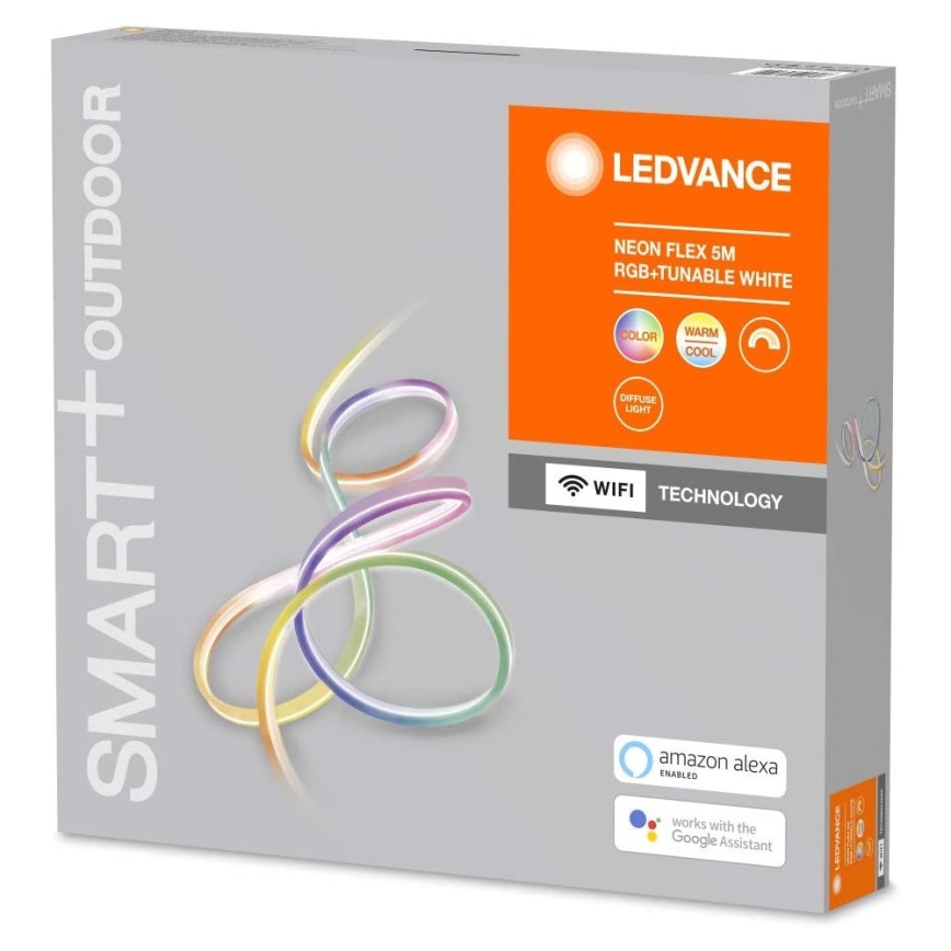 Ledvance - LED RGB+TW Вулична стрічка з регулюванням яскравості SMART+ FLEX 5м LED/20W/230V 2700K-6500K IP44 Wi-Fi