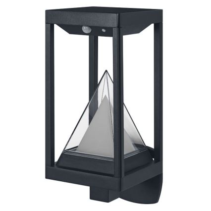 Ledvance - Світлодіодний RGBW димований сонячний настінний світильник із датчиком руху та сутінків SMART+ ALPS LED/6W/3,7V 2200 mAh 3000K IP44