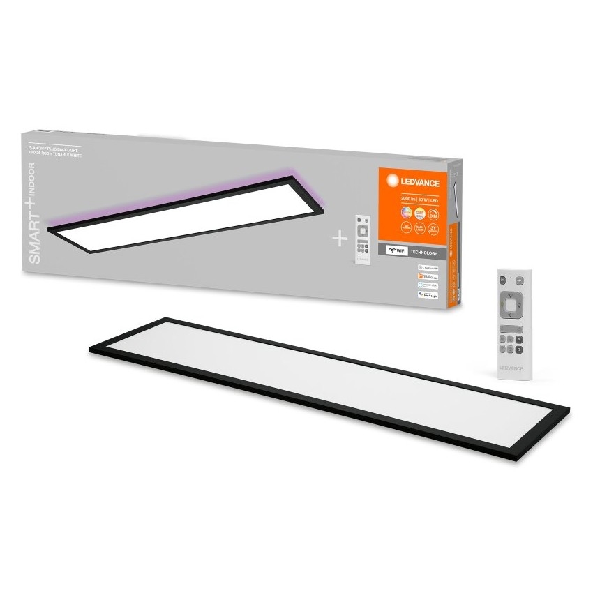 Ledvance - LED RGBW Панель з регулюванням яскравості SMART+ PLANON LED/30W/230V 3000-6500K Wi-Fi + дистанційне керування