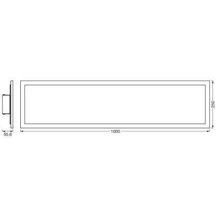 Ledvance - LED RGBW Панель з регулюванням яскравості SMART+ PLANON LED/30W/230V 3000-6500K Wi-Fi + дистанційне керування