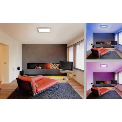 Ledvance - Пристельова LED RGBW панель з регулюванням яскравості SMART+ PLANON LED/40W/230V Wi-Fi + дистанційне керування