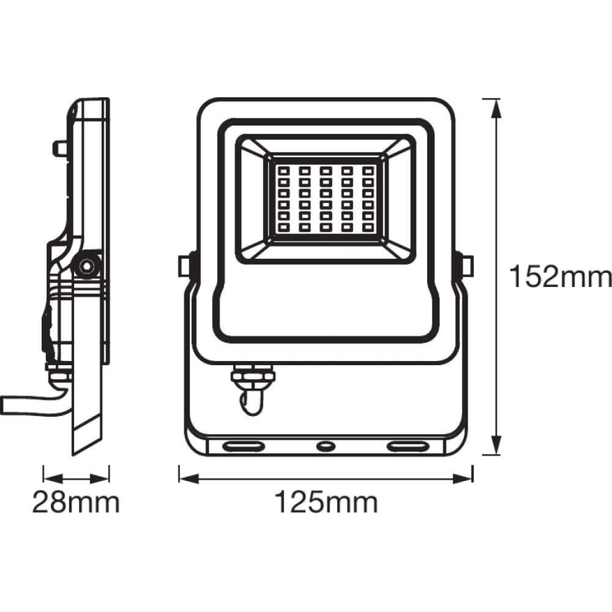 Ledvance - LED RGBW Прожектор SMART+ FLOOD LED/10W/230V IP65 Wi-Fi