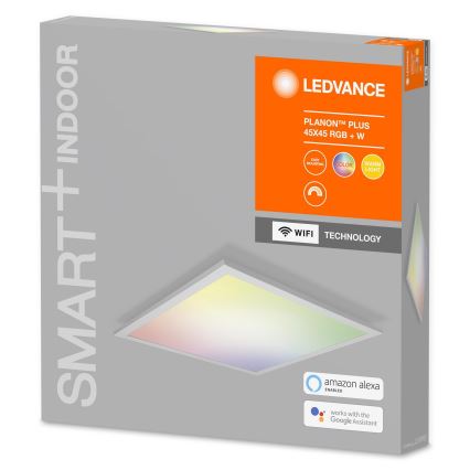 Ledvance - LED RGBW стельовий світильник з регульованою яскравістю SMART+ PLANON LED/28W/230V 45x45 см Wi-Fi