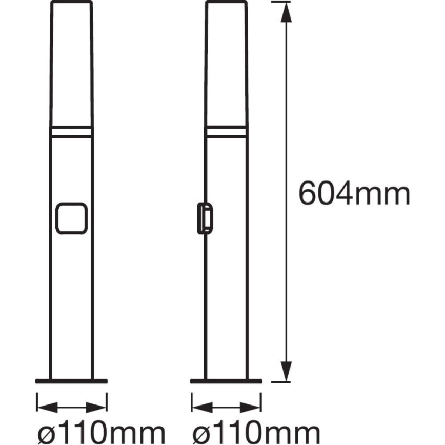 Ledvance - LED RGBW Вулична лампа SMART+ FLARE LED/7,5W/230V IP44 Wi-Fi