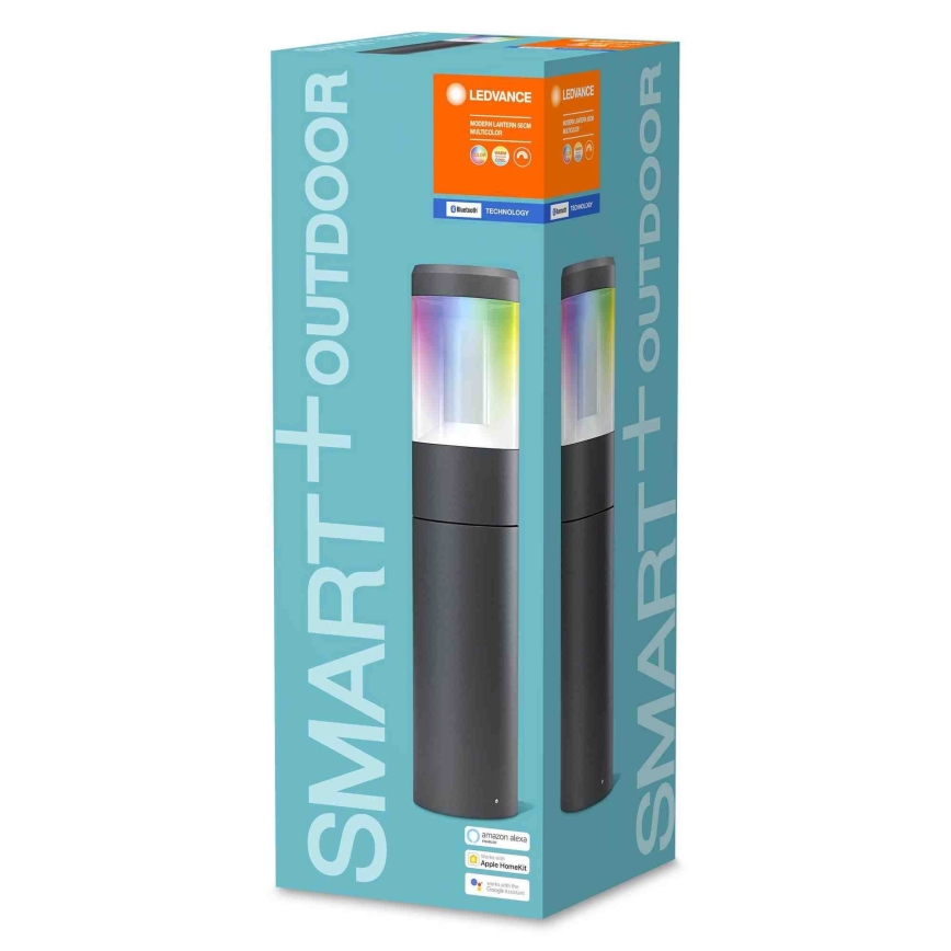 Ledvance - LED RGBW Вулична лампа з регулюванням яскравості SMART+ MODERN LED/12W/230V IP44 BT