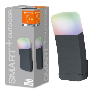 Ledvance - LED RGBW Вуличний настінний світильник SMART+ CURVE LED/9W/230V IP44