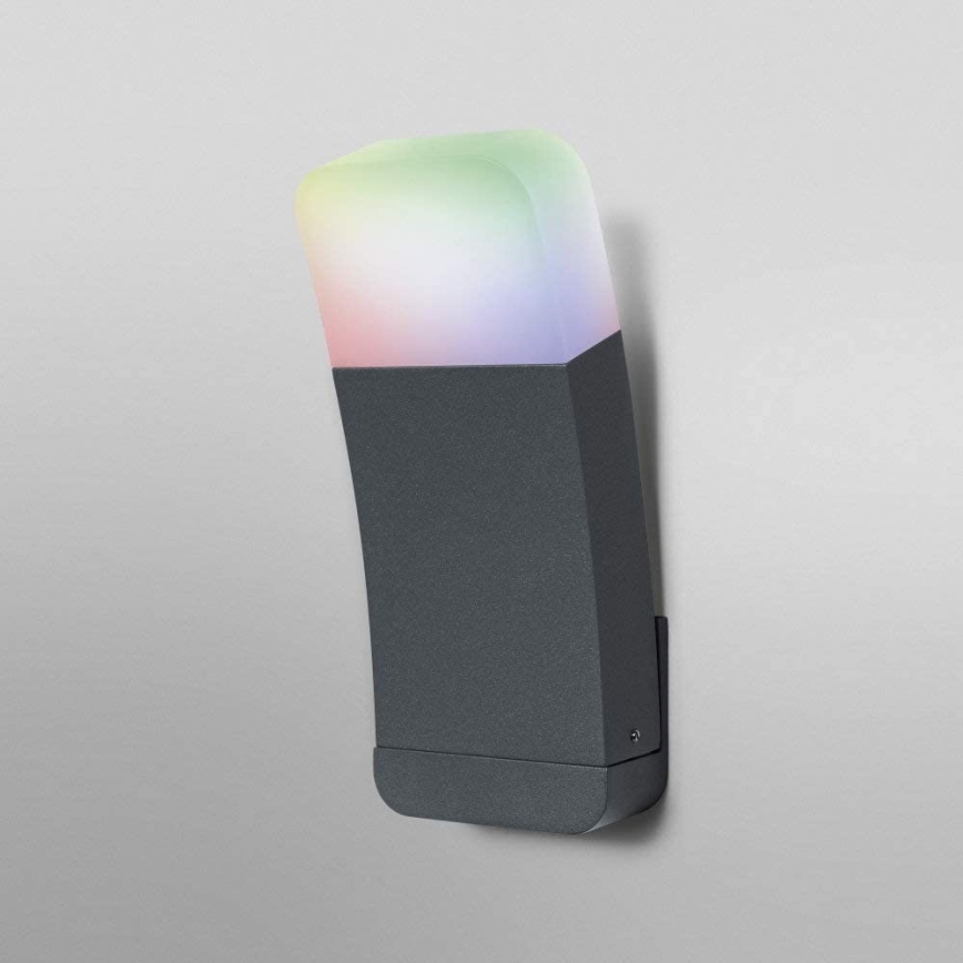 Ledvance - LED RGBW Вуличний настінний світильник SMART+ CURVE LED/9W/230V IP44