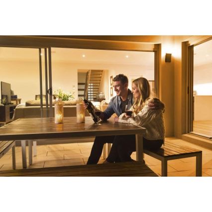 Ledvance - LED RGBW Вуличний настінний світильник SMART+ CURVE LED/9W/230V IP44