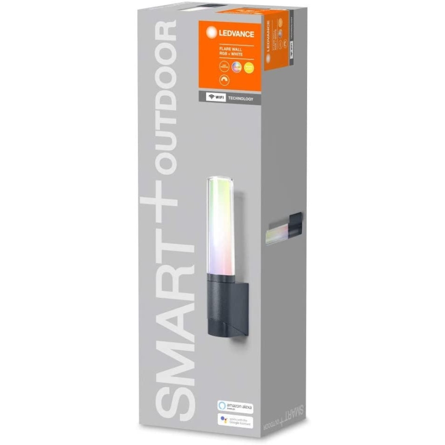 Ledvance - LED RGBW Вуличний настінний світильник SMART+ FLARE LED/7,5W/230V IP44 Wi-Fi