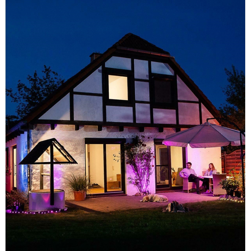 Ledvance - LED RGBW Вуличний настінний світильник SMART+ CUBE LED/9,5W/230V IP44 Wi-Fi