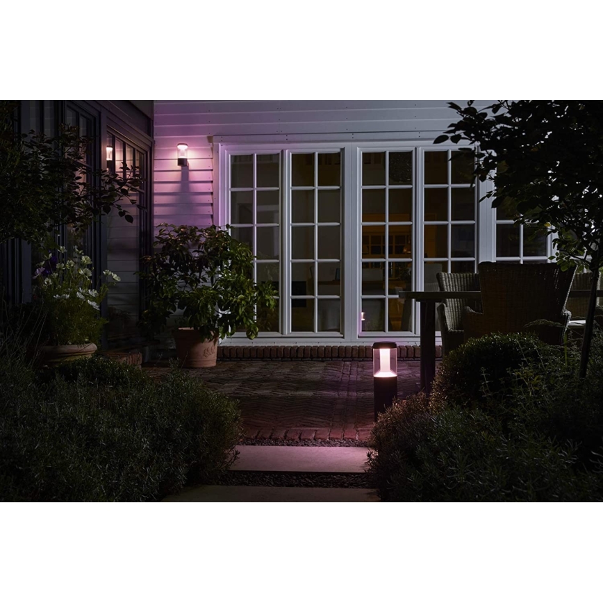 Ledvance - LED RGBW Вулична лампа з регулюванням яскравості SMART+ MODERN LED/12W/230V IP44 BT