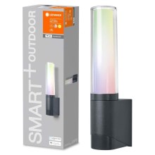 Ledvance - LED RGBW Вуличний настінний світильник SMART+ FLARE LED/7,5W/230V IP44 Wi-Fi