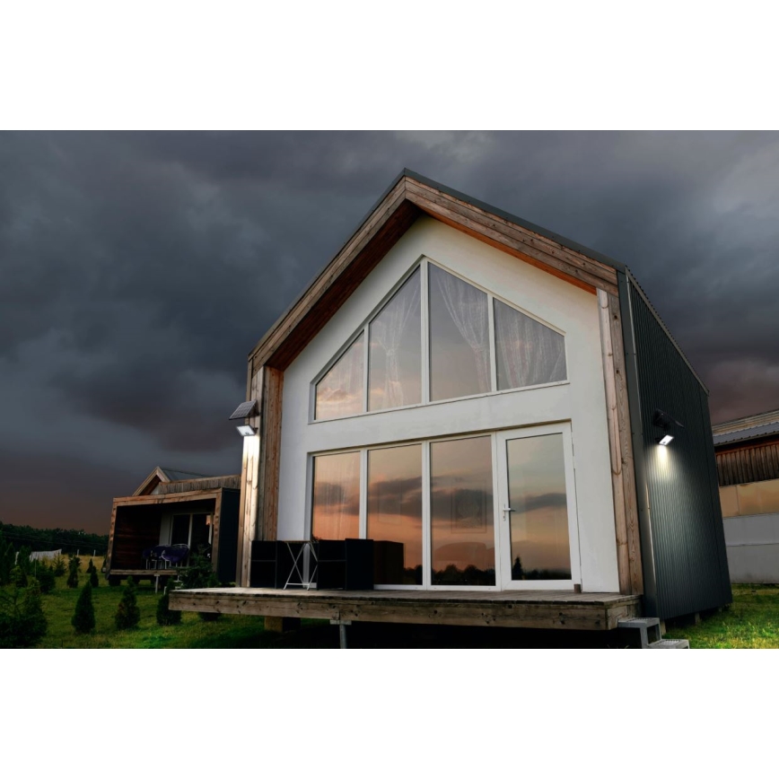 Ledvance - Світлодіодний димований сонячний прожектор із сенсором FLOOD SPLIT LED/30W/6,4V 5000 mAh IP65 + дистанційне керування