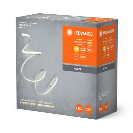 Ledvance - Світлодіодна стрічка FLEX COB 5м LED/24W/230V