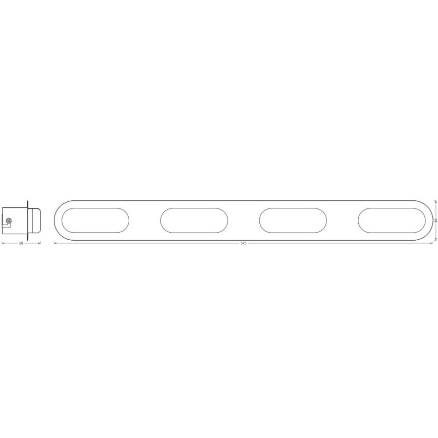 Ledvance - LED Світильник для ванної з регулюванням яскравості SMART+ DUPLO LED/27W/230V 3000-6500K Wi-Fi IP44