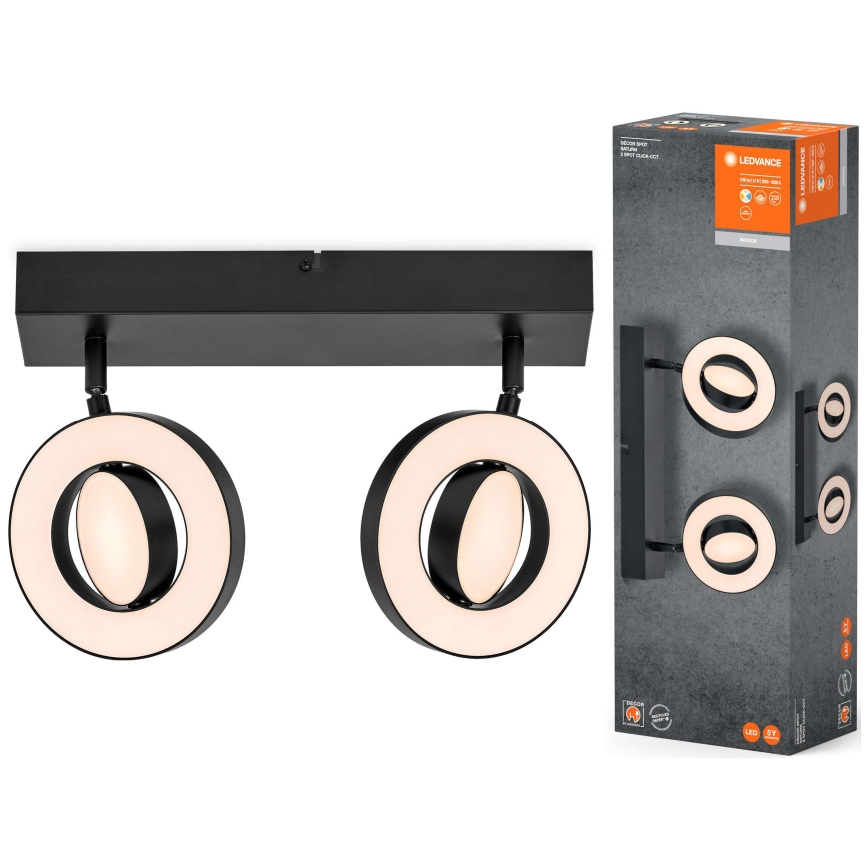 Ledvance - Світильник точковий LED DECOR SATURN 2xLED/11W/230V 3000/4200/6500K