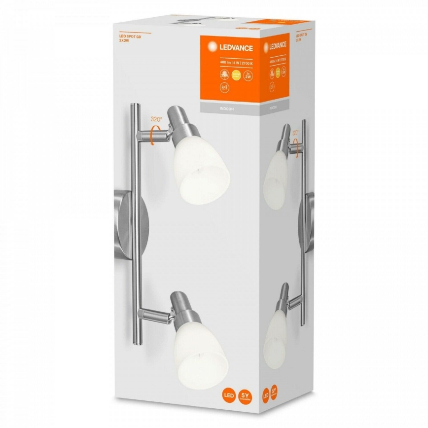 Ledvance - LED Точковий світильник SPOT 2xG9/2W/230V