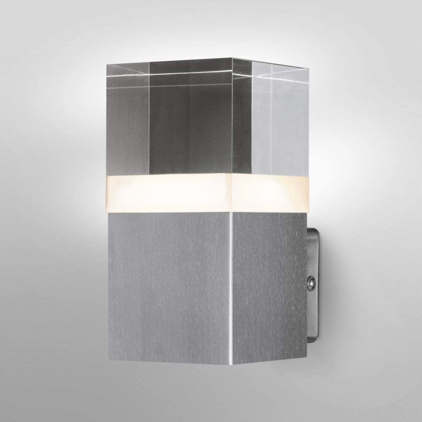 Ledvance - LED Вуличний настінний світильник CRYSTAL 1xLED/4,5W/230V IP44