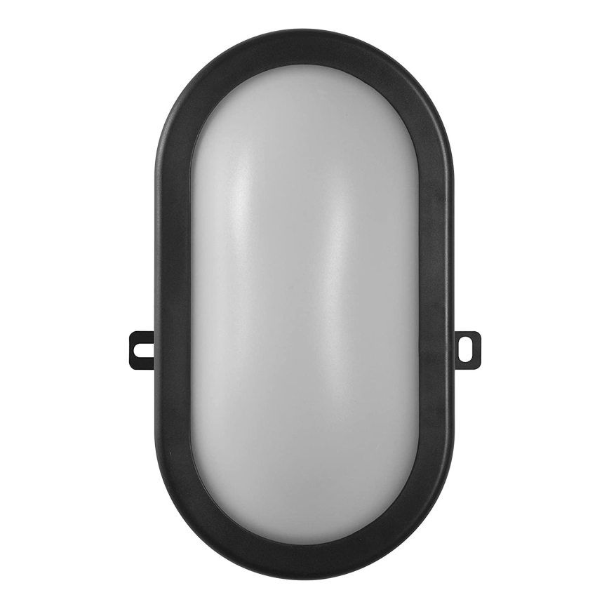 Ledvance - LED Вуличний настінний світильник BULKHEAD LED/11W/230V IP54 чорний