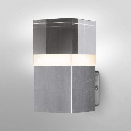Ledvance - LED Вуличний настінний світильник CRYSTAL 1xLED/4,5W/230V IP44