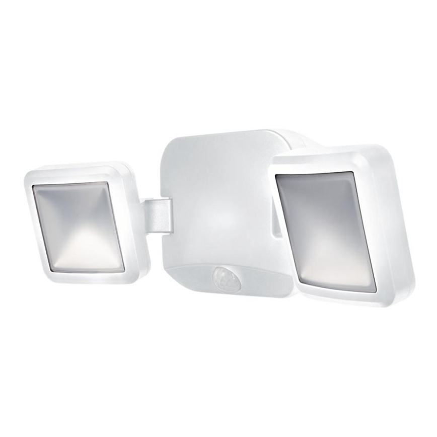 Ledvance - LED Вуличний настінний світильник з датчиком BATTERY 2xLED/10W/4xD IP54