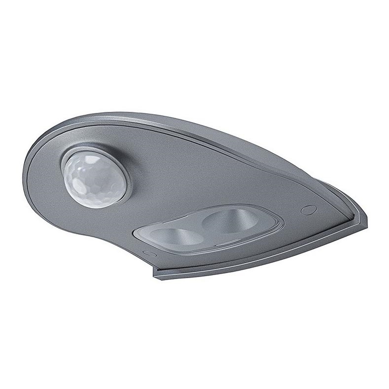 Ledvance - LED Вуличний настінний світильник з датчиком DOORLED LED/1W/3xAA IP54