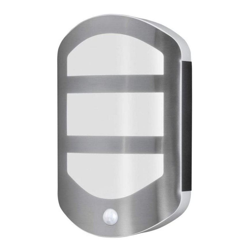 Ledvance - LED Вуличний настінний світильник з датчиком PLATE LED/12,5W/230V IP44