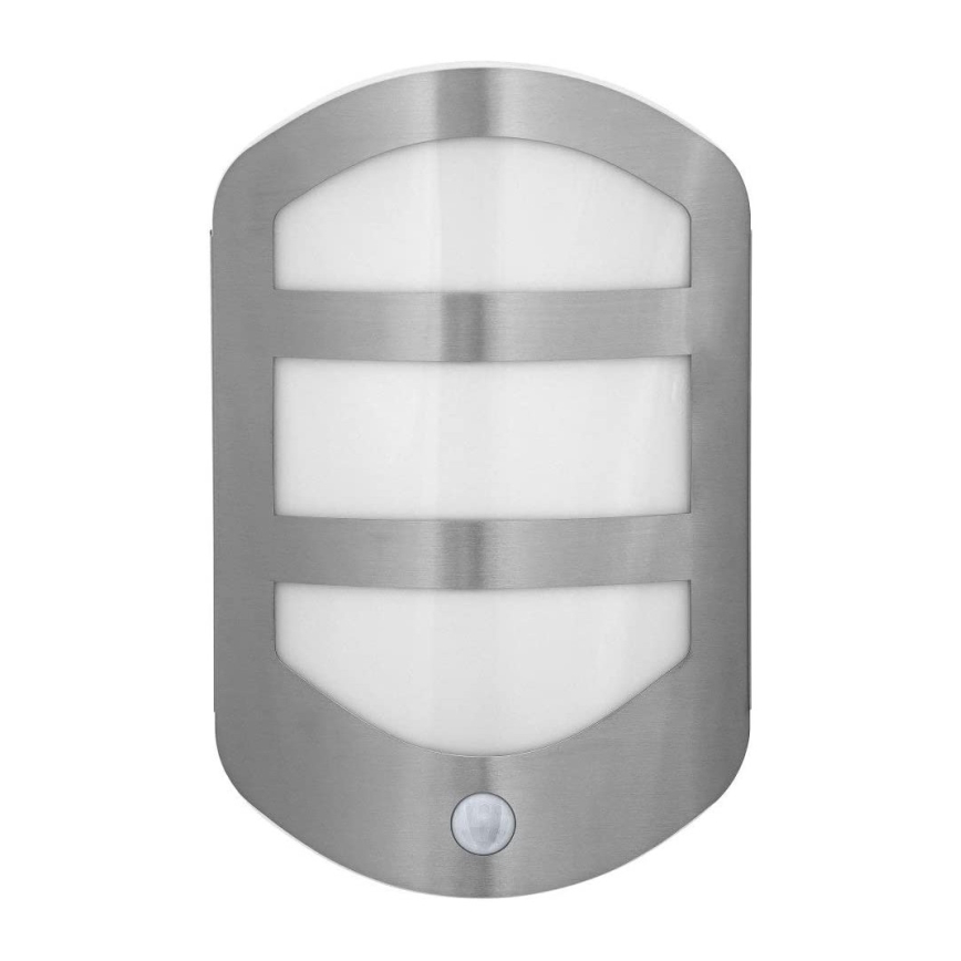 Ledvance - LED Вуличний настінний світильник з датчиком PLATE LED/12,5W/230V IP44