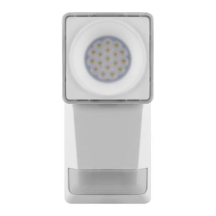 Ledvance - LED Вуличний настінний світильник з датчиком SPOT LED/8W/230V IP55 білий