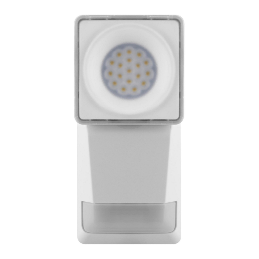 Ledvance - LED Вуличний настінний світильник з датчиком SPOT LED/8W/230V IP55 білий